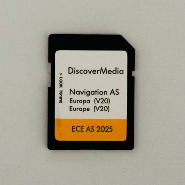 SD Card GPS Navigatie SKODA, VW Discover Pro Media MIB2 (AS) Full Europa Map (V20) 2025